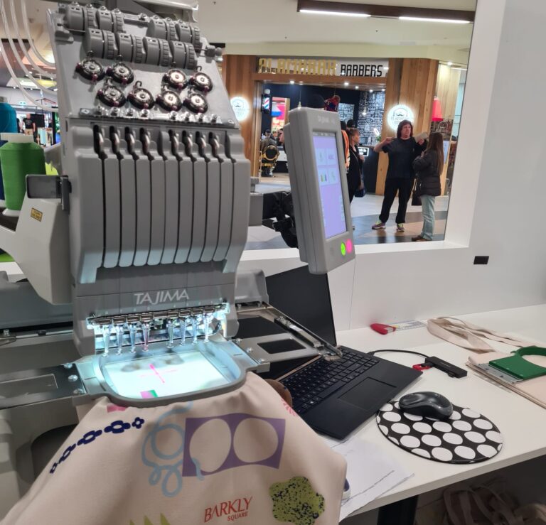 Live Embroidery Melbourne